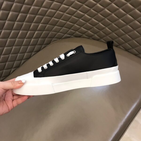 Dolce & Gabbana Calfskin Portofino Light Sneakers With Logo-detailed Plate And Logo Print EU 38 - EU 44 - Image 4