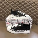 Dolce & Gabbana Calfskin Portofino Light Sneakers With Logo-detailed Plate And Logo Print EU 38 - EU 44