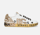 Dolce gabbana crystal portofino sneaker