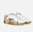 Dolce gabbana crystal portofino sneaker