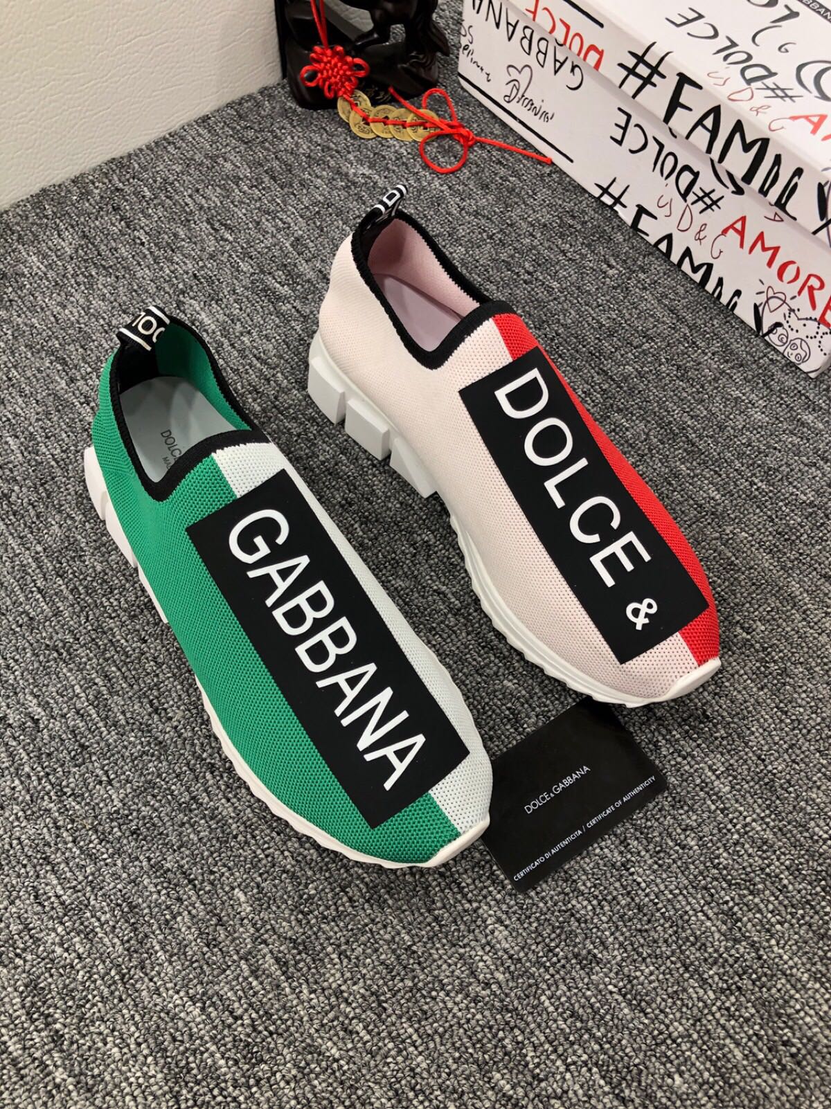 Dolce & Gabbana DG high-end casual shoes for men and women couples