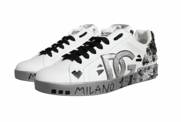 Dolce & Gabbana Portofino low-top leather sneakers - Image 2