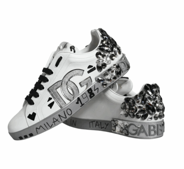 Dolce & Gabbana Portofino low-top leather sneakers - Image 3