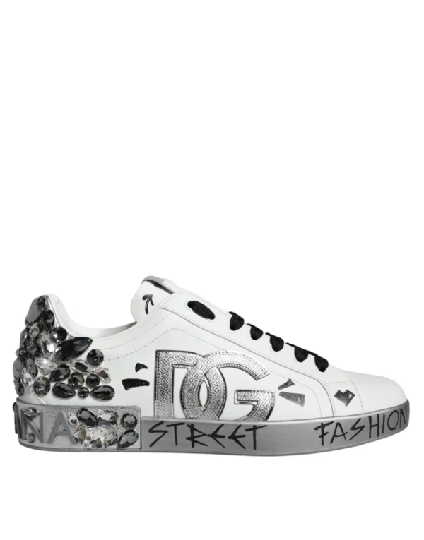 Dolce & Gabbana Portofino low-top leather sneakers