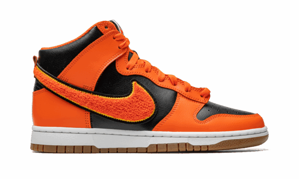Dunk High "Chenille - Safety Orange" - Image 6