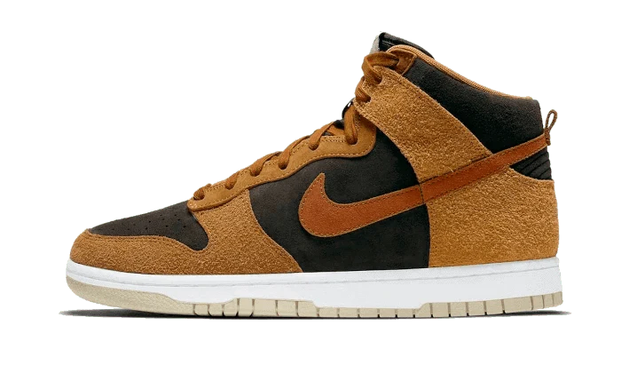 Dunk High PRM Dark Russet Premium Sneakers
