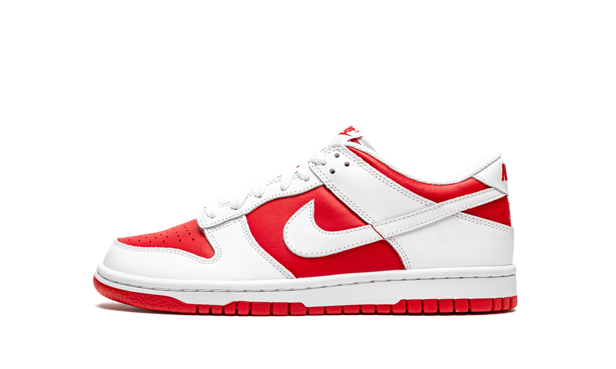 Dunk Low GS "White / University Red"