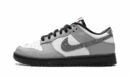 Dunk Low LX WMNS "Glitter Swoosh White Light Smoke Grey"