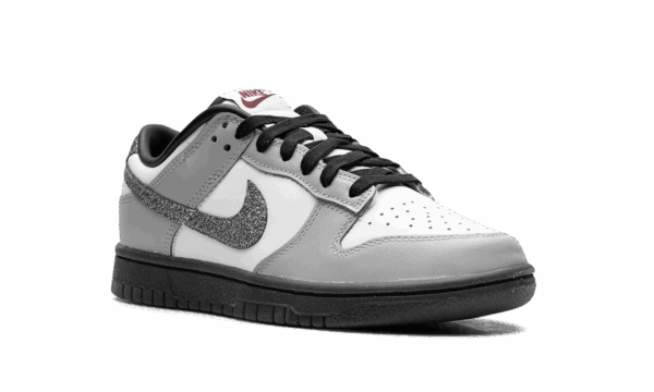 Dunk Low LX WMNS "Glitter Swoosh White Light Smoke Grey" - Image 7
