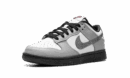 Dunk Low LX WMNS "Glitter Swoosh White Light Smoke Grey"