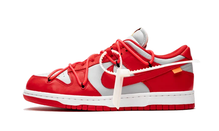 DUNK LOW OFF-WHITE UNIVERSITY RED