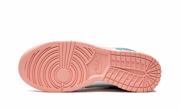 Dunk Low "Snakeskin Washed Teal Bleached Coral" - Image 5