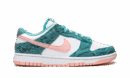 Dunk Low "Snakeskin Washed Teal Bleached Coral"