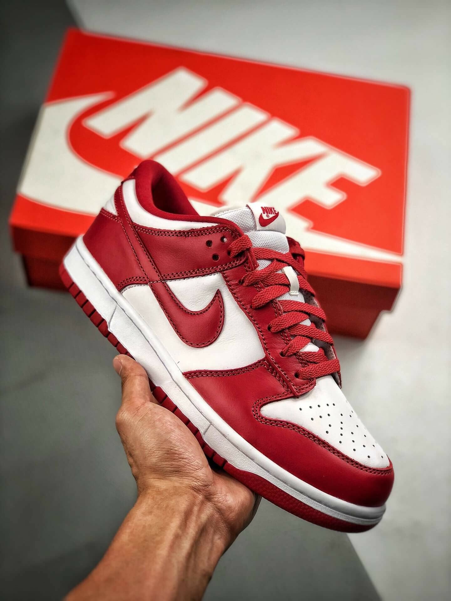 Dunk Low University Red (2020)  u2013 Cu1727-100 Women u2019s Size 5.5  u2013 10.5 Us Us