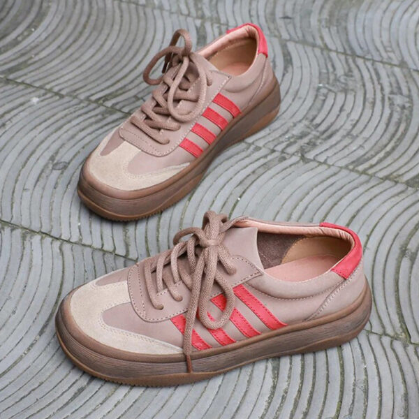 Flats Genuine Leather Shoes Handmade Leather 2024 - Image 2