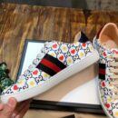 Gucci Ace Chinese Valentine's Day Sneakers 429446Spring/Summer 2020 Collection White Women Shoes