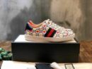 Gucci Ace Chinese Valentine's Day Sneakers 429446Spring/Summer 2020 Collection White Women Shoes