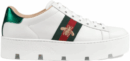 Gucci Ace Platform White Women's Size 5 - 10 US
