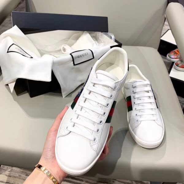 Gucci Ace Sneaker Three Little PigsChinese New Year Spring/Summer Collection White Women Shoes - Image 8