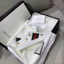 Gucci Ace Sneaker with Bees and StarsSpring/Summer Collection White Women Shoes