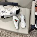 Gucci Ace Sneaker with Bees and StarsSpring/Summer Collection White Women Shoes