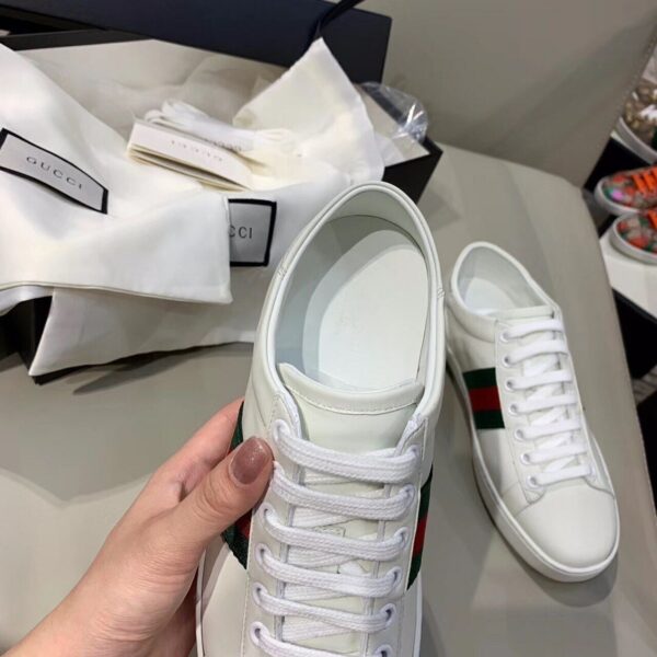 Gucci Ace Sneaker with BeeSpring/Summer Collection White Women Shoes - Image 3