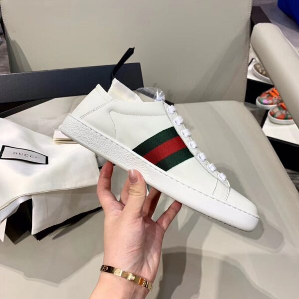 Gucci Ace Sneaker with BeeSpring/Summer Collection White Women Shoes - Image 5