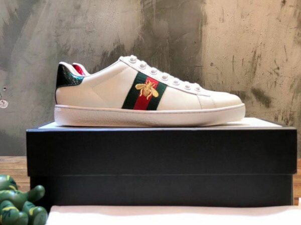 Gucci Ace Sneakers 429446Spring/Summer 2020 Collection, White Women Shoes