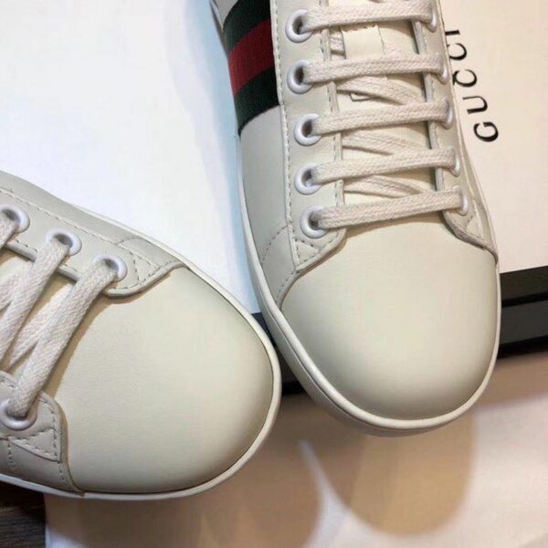 Gucci Ace Sneakers 429446Spring/Summer 2020 Collection, White Women Shoes - Image 4