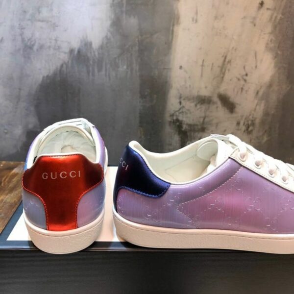 Gucci Ace Sneakers 610086Spring/Summer 2020 Collection, White Women Shoes - Image 5