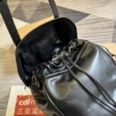 Gucci Backpack With Tonal Double G Black Leather 725657