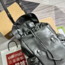 Gucci Backpack With Tonal Double G Grey Leather 725657