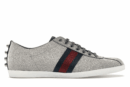 Gucci Bambi Web Silver Shoes (M)