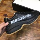 Gucci Band Rhyton Dad Sneakers 619896Spring/Summer 2020 Collection, Black Women Shoes