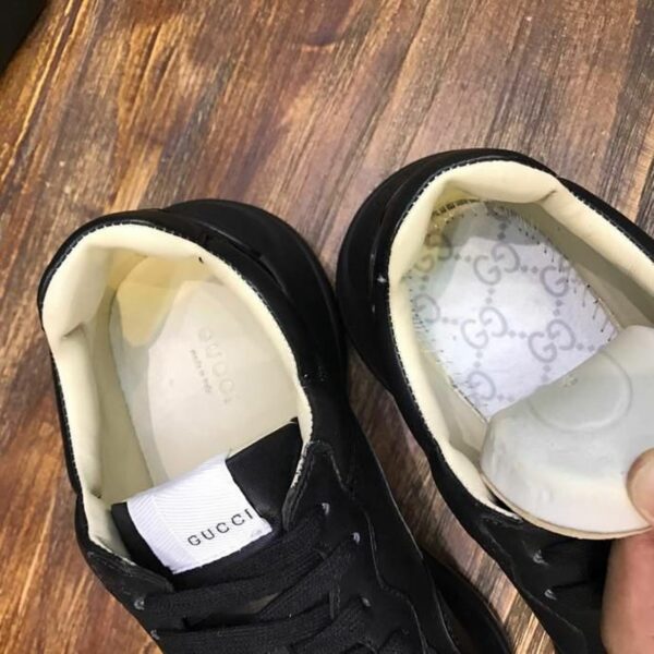 Gucci Band Rhyton Dad Sneakers 619896Spring/Summer 2020 Collection, Black Women Shoes - Image 9
