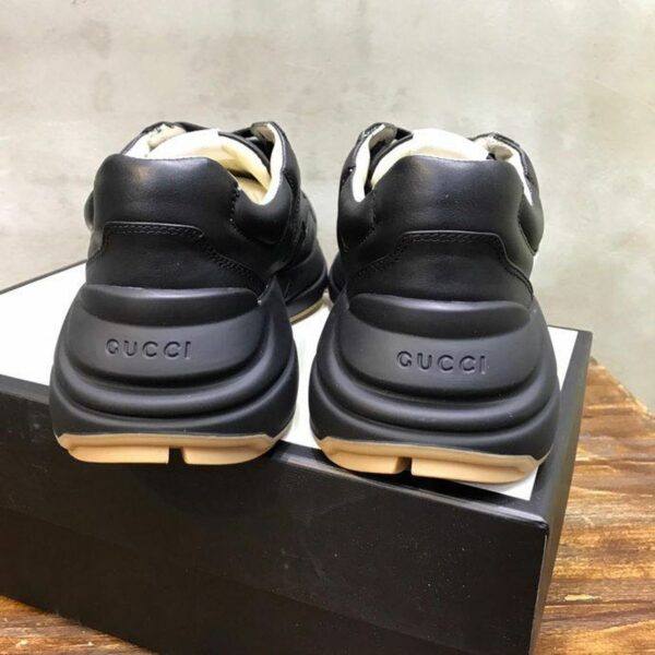 Gucci Band Rhyton Dad Sneakers 619896Spring/Summer 2020 Collection, Black Women Shoes - Image 7