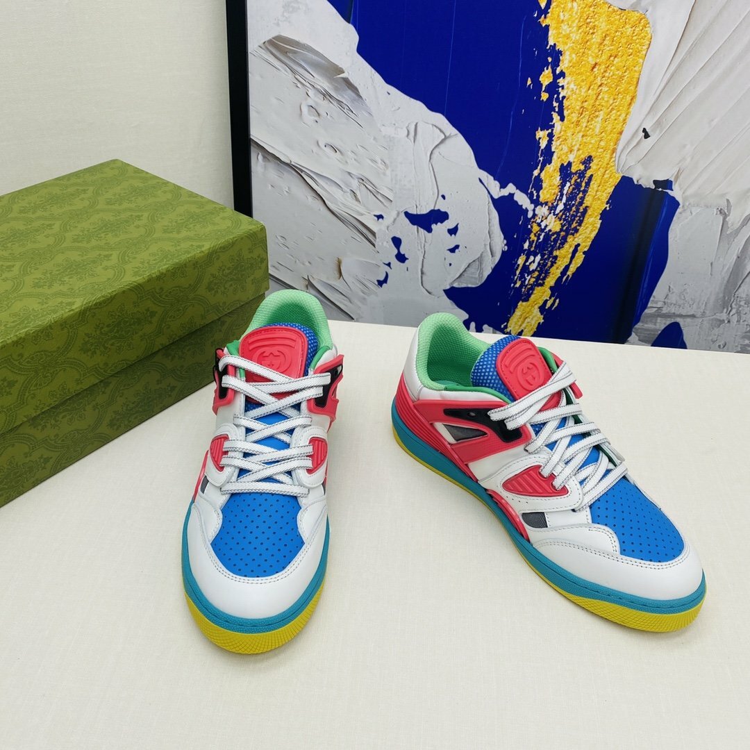 Gucci Basket Sneaker Multicolor Women Shoes