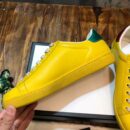 Gucci Blade Ace Sneakers 610086Spring/Summer 2020 Collection, Yellow Women Shoes