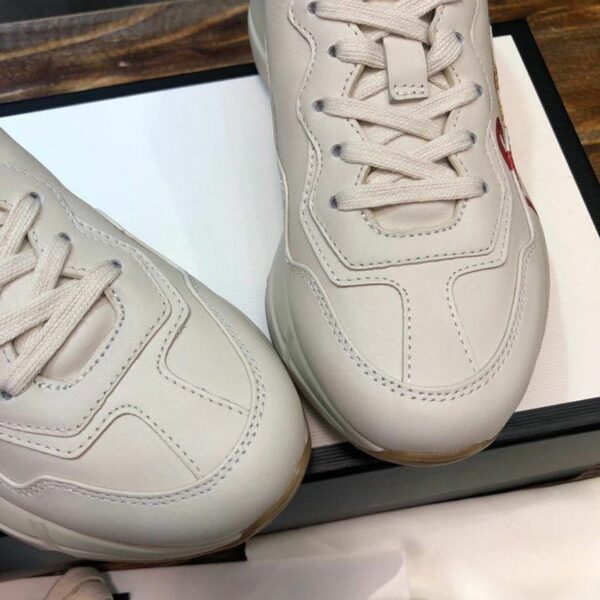 Gucci Blade Rhyton Dad Sneakers 619896Spring/Summer 2020 Collection, White Women Shoes - Image 6