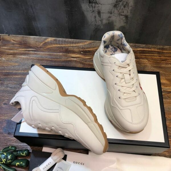 Gucci Blade Rhyton Dad Sneakers 619896Spring/Summer 2020 Collection, White Women Shoes - Image 4