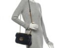 Gucci Calfskin Matelasse Small Gg Marmont White