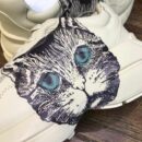 Gucci Cat Rhyton Dad Sneakers 619896Spring/Summer 2020 Collection, White Women Shoes