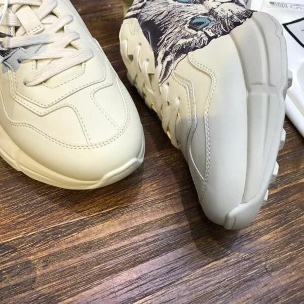 Gucci Cat Rhyton Dad Sneakers 619896Spring/Summer 2020 Collection, White Women Shoes - Image 4