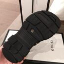 Gucci Crystal Open Track Velcro SandalsSpring/Summer 2020 Collection, Black Women Shoes