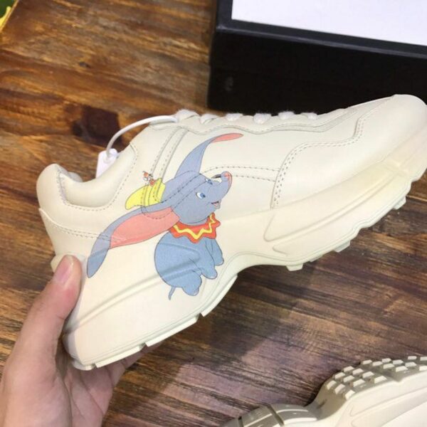 Gucci Dumbo Rhyton Dad Sneakers 619896Spring/Summer 2020 Collection, Off White Women Shoes - Image 5