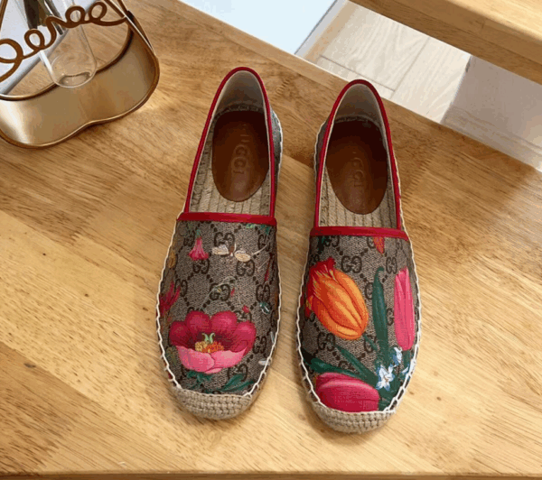 Gucci Espadrille Floral For Women EU35-40