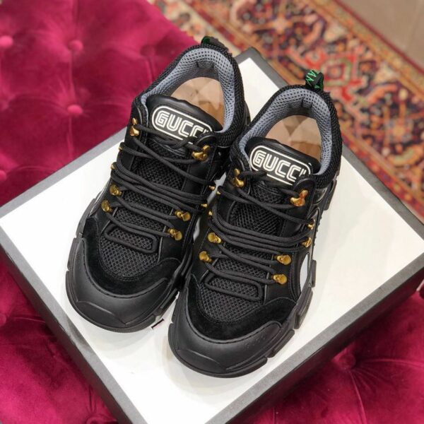 Gucci Flashtrek GG SneakersFall/Winter 2019 Collection, Black Women Shoes - Image 2