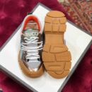 Gucci Flashtrek GG SneakersFall/Winter 2019 Collection, White/Metallic Pink/Blue Women Shoes