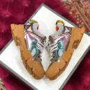 Gucci Flashtrek GG SneakersFall/Winter 2019 Collection, White/Metallic Pink/Blue Women Shoes