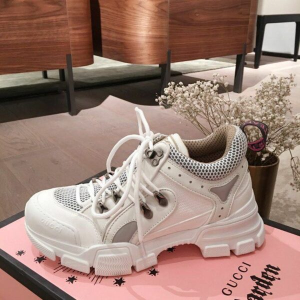 Gucci Flashtrek GG SneakersSpring/Summer 2020 Collection White Women Shoes - Image 2